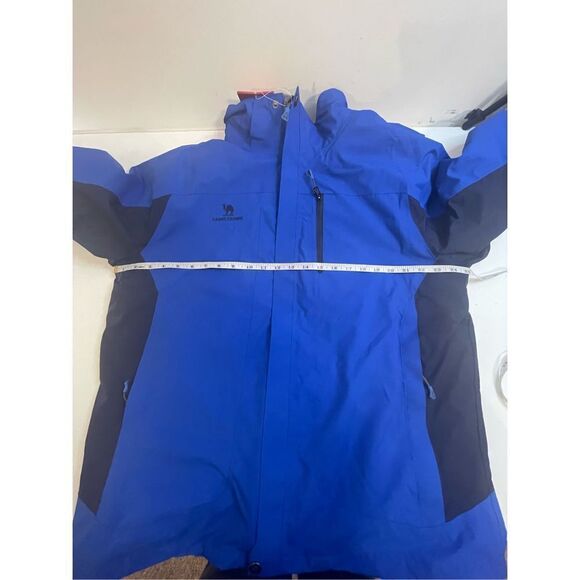 Camel Crown men’s large 3 in 1 jacket blue NWT - Picture 3 of 10